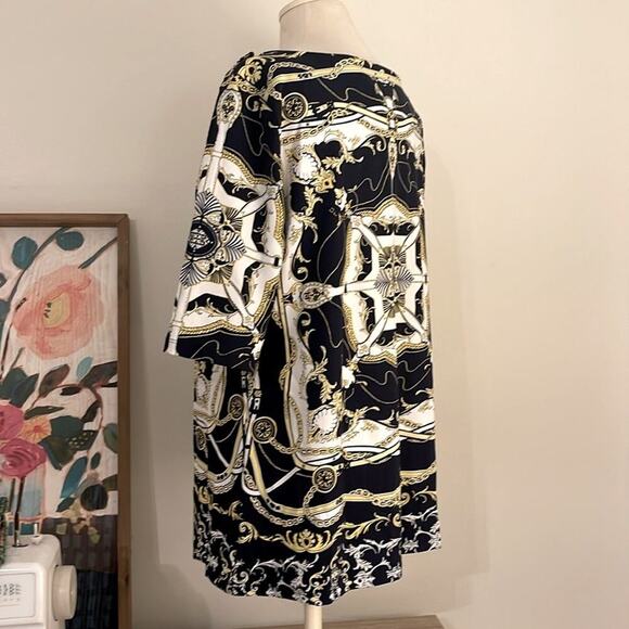 NWT Charter Brand Club Black Gold Chaim Print | Size XL - Picture 4 of 9